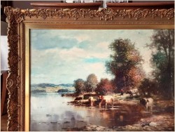 Polecamy Malarstwo Aukcyjne! Wypas krów - Günter KÖNIG (1926-2007)