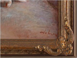 Obraz Top Art! Dwie Baleriny w Atelier - Miloslava Vrbova (ur. 1909-1991) Certyfikat!