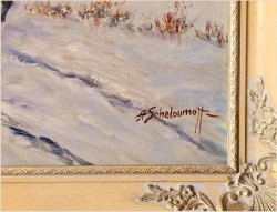 6. Atak wilków na trojkę - Afanasij Ivanovic Scheloumoff (1892-1983)