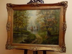 POLECAMY! WYJAZD NA POLOWANIE - WLADIMIR GRECHOW (*1917 IN MOSCOW)