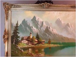 Romantyczny krajobraz! Hallstätter See - Gustaw Weiss/Guwe XXL