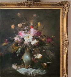 Kwiaty w wazonie - Kömpöczy Balogh Endre (Hungary 1911-1977)