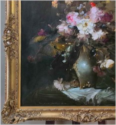 Kwiaty w wazonie - Kömpöczy Balogh Endre (Hungary 1911-1977)