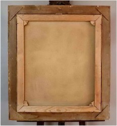 Obraz olejny! Łodzie żaglowe na redzie - Eduard Nowak *1921