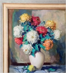 Chryzantemy - Helmuth Andreas Volkwein (1920 - 2004)