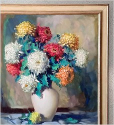 Chryzantemy - Helmuth Andreas Volkwein (1920 - 2004)