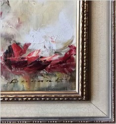 6. Kompozycja kwiatowa z różami - Bernard Durant *1917