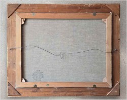 Dobre Malarstwo Romantyczne! Jesienny Spokój nad Jeziorem - Hans Wagner *1924