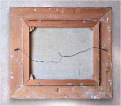 Dobre Malarstwo Romantyczne! Jezioro z widokiem na Watzmann - Hans Wagner *1924