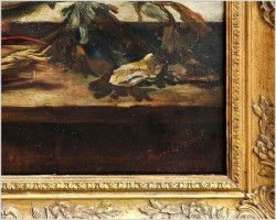 Vanitas! Piękny obraz z homarem - Henri Privat-Livemont (1861–1936) 