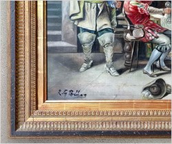 Muszkieterzy! Muzyka śpiew i wino - Luigi Giorgio Baldero (19th Italy)