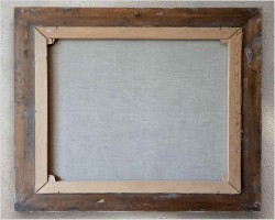 Zbiór siana o zachodzie słońca / Letnie prace na wsi - Günter KÖNIG (1926-2007)