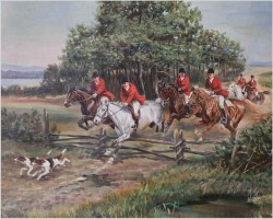 Wyjazd na polowanie - Afanasij Ivanovic Scheloumoff  (1892-1983) 