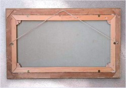 Romantyczne malarstwo - Zimowy Krajobraz ze Sztafażem - Prof. Janez Kenzer *1930