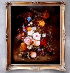 Duże barokowe malarstwo olejne! Oskar Robert Dogarth (Wien ur.1898 )