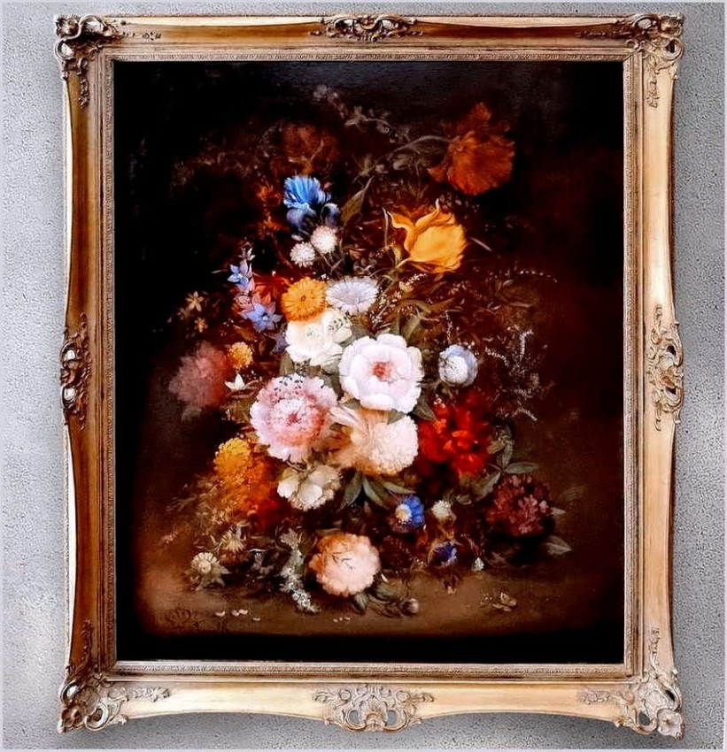 Duże barokowe malarstwo olejne! Oskar Robert Dogarth (Wien ur.1898 )