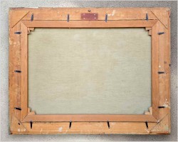 7. Obraz olejny! Widok na dolinę - Helmut Stadelhofer *1914 (120cmx90cm)