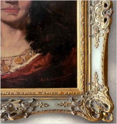 4.Portret młodej kobiety - Dickmeis Gerhard (Heinsberg 1918 - 1978 Jülich)