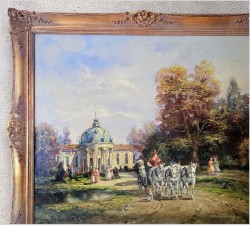 2. Malarstwo rokoko! Scena parkowa - Herbert Isenberg *1930