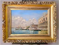 Wenecja! Widok na Plac Świętego Marka - Detlev Nitschke (*1935 Berlin)