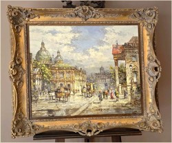 Obrazy na płótnie z motywem architektury miasta - Prof. August-Alexander Wendehals (1934-2003)