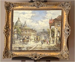 Obrazy na płótnie z motywem architektury miasta - Prof. August-Alexander Wendehals (1934-2003)