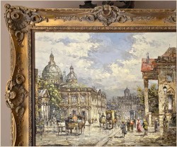 Obrazy na płótnie z motywem architektury miasta - Prof. August-Alexander Wendehals (1934-2003)