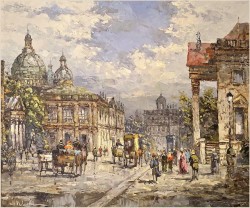 Obrazy na płótnie z motywem architektury miasta - Prof. August-Alexander Wendehals (1934-2003)