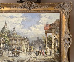 Obrazy na płótnie z motywem architektury miasta - Prof. August-Alexander Wendehals (1934-2003)