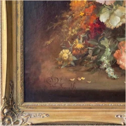 Duże barokowe malarstwo olejne! Oskar Robert Dogarth (Wien ur.1898-1961 ) 145cm x 120cm.
