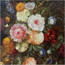 Duże barokowe malarstwo olejne! Oskar Robert Dogarth (Wien ur.1898-1961 ) 145cm x 120cm.