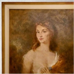 Duży portret kobiety - Prof. Andreas PATZELT (1896-1980 Wien)