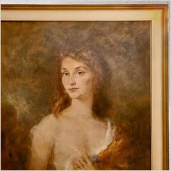 Duży portret kobiety - Prof. Andreas PATZELT (1896-1980 Wien)