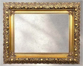 Rama po renowacji i złoceniu o wymiarach obrazu (70cm x 50cm) XXw.