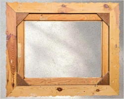 Rama po renowacji i złoceniu o wymiarach obrazu (70cm x 50cm) XXw.