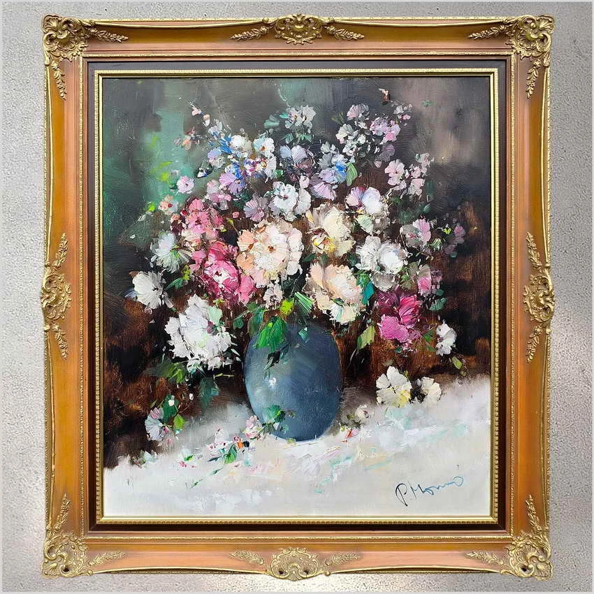 Kompozycja florystyczna  • Kwiaty w wazonie  • Henze P. Morro (1925-2013)