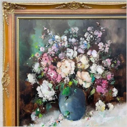 Kompozycja florystyczna  • Kwiaty w wazonie  • Henze P. Morro (1925-2013)