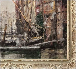 Widok na Długie Pobrzeże w Gdańsku | Christian Stemmeler *1928