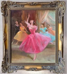 Baletnica na scenie baletu „Don Kichot” - Miloslava Vrbová (1909–1991)