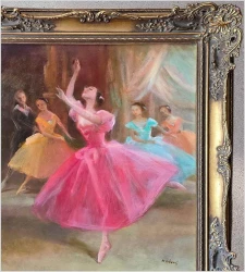 Baletnica na scenie baletu „Don Kichot” - Miloslava Vrbová (1909–1991)