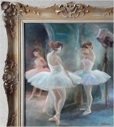 Trzy baleriny w blasku jupiterów | Miloslava Vrbová (1909–1991)