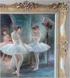 Trzy baleriny w blasku jupiterów | Miloslava Vrbová (1909–1991)