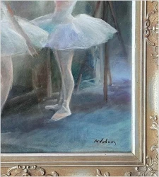 Trzy baleriny w blasku jupiterów | Miloslava Vrbová (1909–1991)