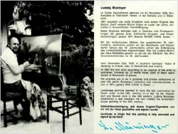Okazja inwestycyjna! Zimowy Romantyczny Krajobraz - Ludwig Muninger (1929-1997) XXL!