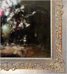 Dobra Cena! Kwiaty w wazonie - Kömpöczy Balogh Endre (Hungary *1911)