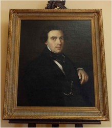 DWA ORYGINALNE PORTRETY Z OKRESU BIEDERMEIER (Olej, płótno 1840-60r.)