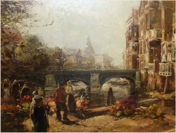 TARG KWIATOWY W AMSTERDAMIE! DICKMEIS GERHARD (Heinsberg 1918 – 1978 Jülich)