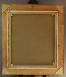 UWAGA, WYPRZEDAŻ KOLEKCJI! STARUSZEK GRAJĄCY NA CYTRZE  - DICKMEIS GERHARD (1918 – 1978)