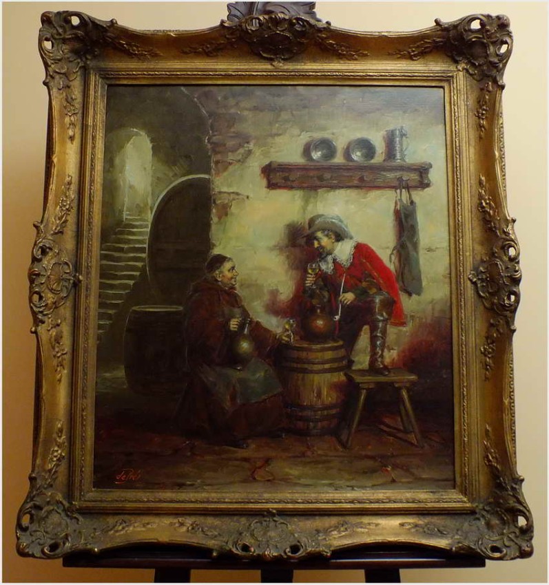 ROZMOWA PRZY WINIE ! org Prof. Willi DEPRÉ (1922-1995r.)