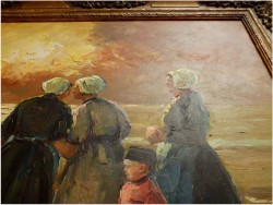 OCZEKIWANIE NA BRZEGU MORZA - Harry Haerendel (1896 - 1991)